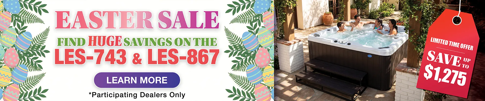 Calspas hot tub being used in a family setting - Montrose